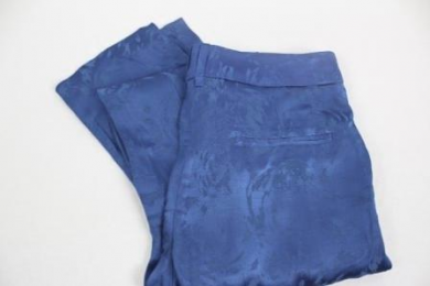 pantalon satinado mango
