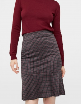 falda elastica mango