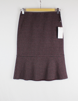 falda elastica mango