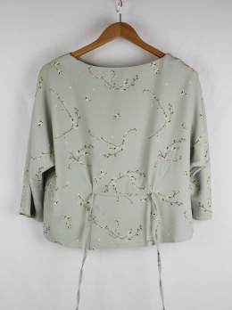 blusa oversize mangos S/M/L