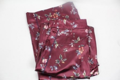 pantalon estampado mango