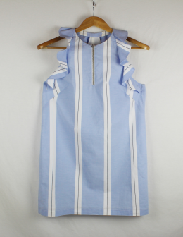 vestido algodon mango
