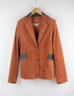 chaqueta micropana tweed