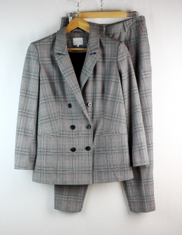 Conjunto pantalon+chaqueta cuadro gales 42
