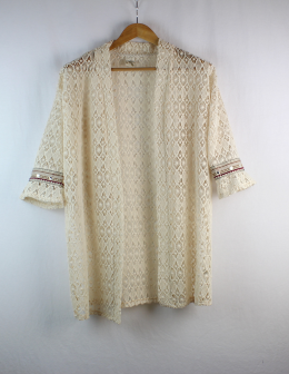 chaqueta oversize guipur L/M/42