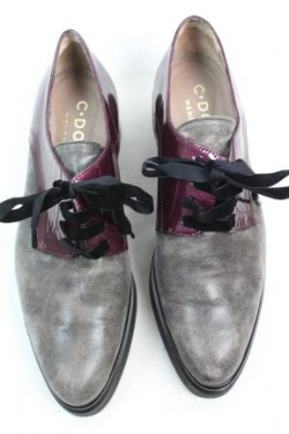 zapatos cordones piel c-doux 40