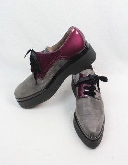 zapatos cordones piel c-doux 40