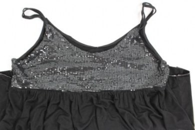 top paillettes talla L/XL