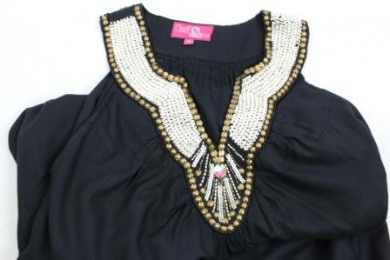 vestido abalorios chatik y kertan