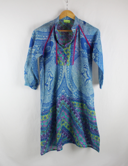 vestido estampado hhg