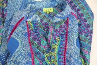 vestido estampado hhg
