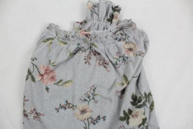 blusa estampada stradivarius