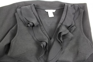 vestido volantes hym