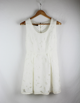 vestido organza