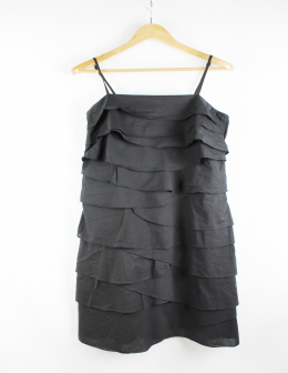 vestido volantes antea