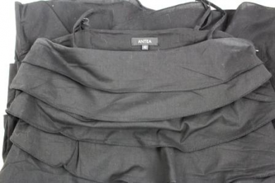 vestido volantes antea