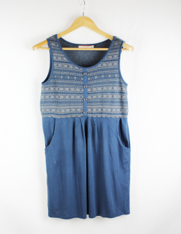 vestido punto springfield