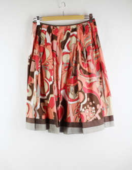 falda estampada derhy