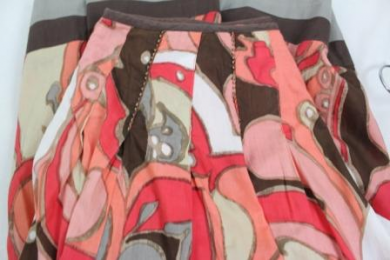 falda estampada derhy