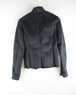 chaqueta eco piel zara
