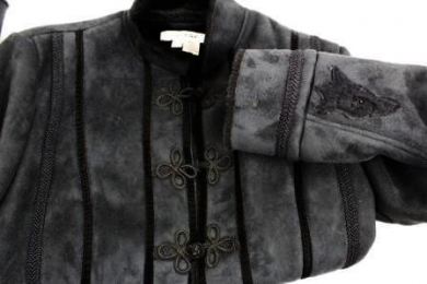chaqueta eco piel zara