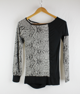  blusa punto animal print inside