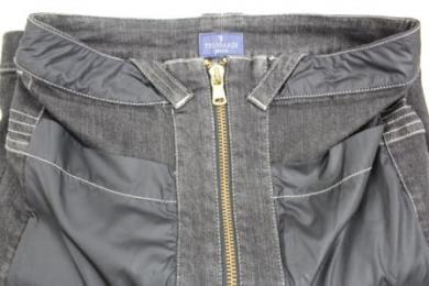 falda denim trussardi jeans