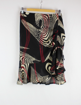falda gasa estampada unit