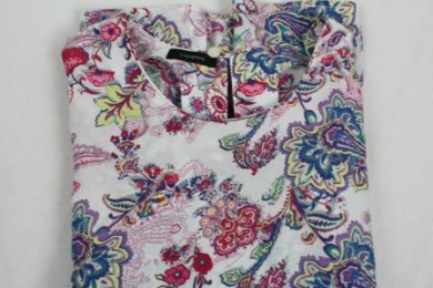 blusa floral lasserre