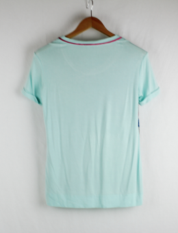 blusa seda/punto paisley lasserre