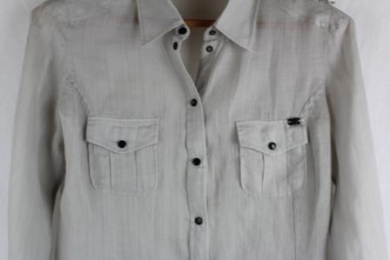 camisa lino ikks
