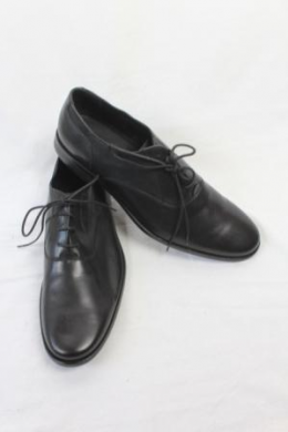 zapatos piel negro hombre purificacion garcia