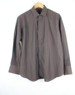 camisa hombre marron roberto verino