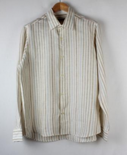 camisa hombre rayas lino antonio miro