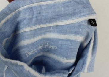 camisa hombre rayas lino pedro del hierro