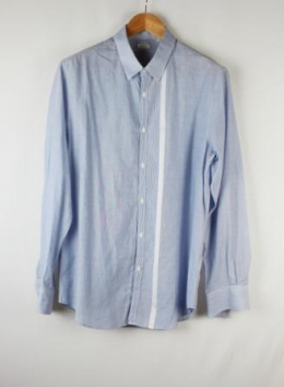 camisa hombre azul IKKS