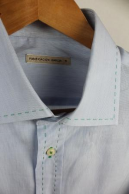 camisea hombre azul Purificacion Garcia