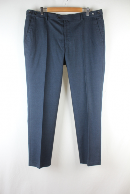 pantalon hombre lana azul pedro del hierro