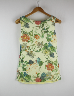 camiseta estampada paillettes reactivo moda
