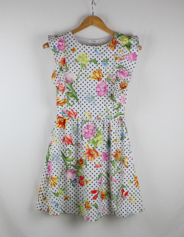 vestido lunares flores formula joven