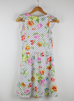 vestido lunares flores formula joven