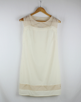 vestido bordado y tul