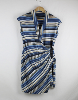 vestido rayas induyco