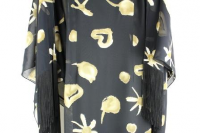 vestido + foulard nominal