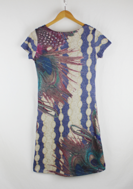 vestido estampado smash