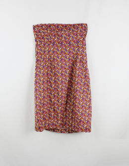 vestido palabra de honor zara
