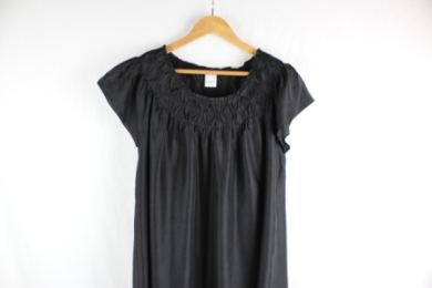 vestido seda oxmo