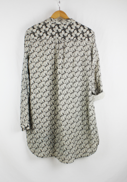 vestido ml estampado vero moda