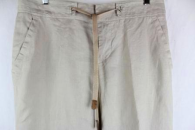 pantalon lino zara