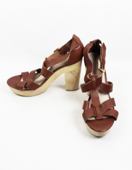 sandalias piel topshop